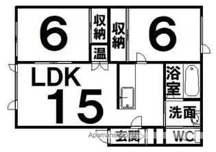 TOWN KINO 5【2階】の間取り